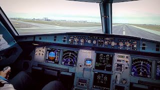 A3neo Cockpit Pushback Taxi And Take Off From Copenhagen Airport On Sas Scandinavian Airlines Youtube