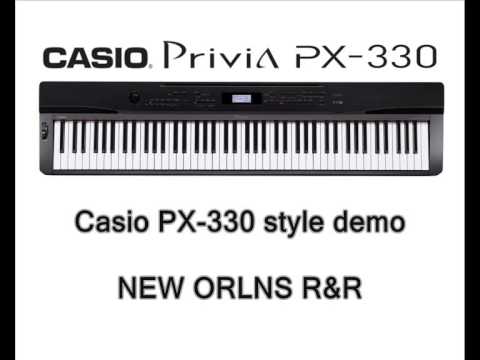 Casio PX-330 rhythm demo