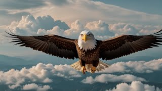 Animal in The world"Eagle 🦅🦅"fly" try to caught animals.