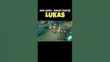 New hero Lukas 💀☠️ #mltalkshow #mlbb #lukas
