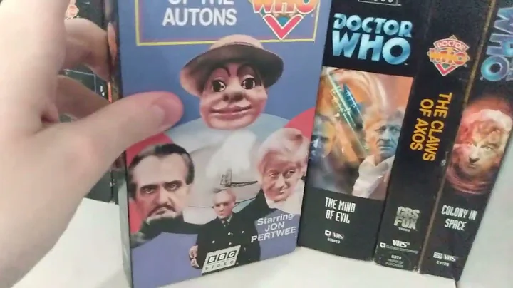 Doctor Who VHS collection update Part 1