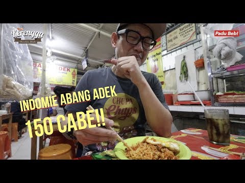 Spicy Challenge 'FAILED' Indomie Abang Adek 150 Cabe | PaduBebTravel - JakartaPart02 (ENG SUBS)