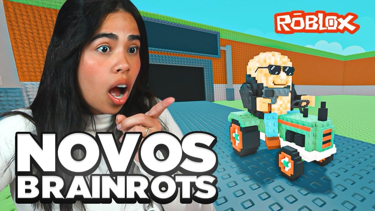 PARTICIPEI DO NOVO EVENTO DOS BRAINROTS NO ROBLOX