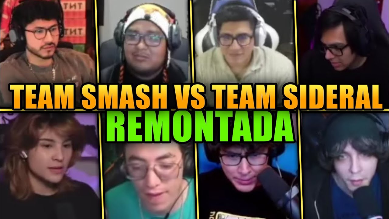 ZEIN juega DOTA 2 por PRIMERA VEZ con SMASH y SIDERAL (múltiples pantallas)