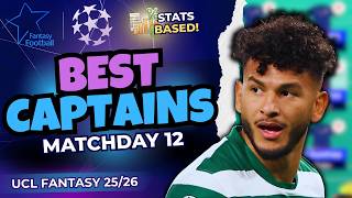 UCL Fantasy MATCHDAY 12 BEST CAPTAINCY PICKS! 🌟 Champions League Fantasy 25/26 screenshot 5