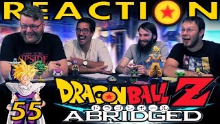 TFS DragonBall Z Abridged REACTION!! Episode 55