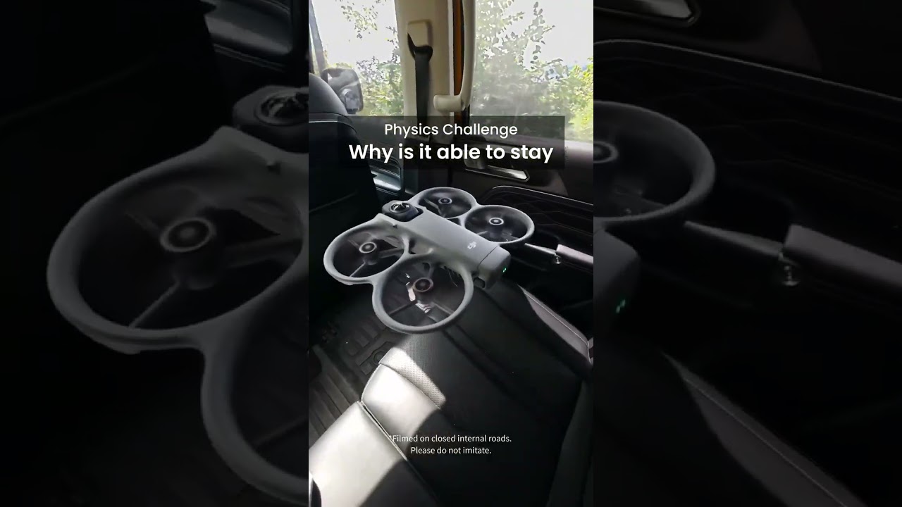 DJI Avata 360 Shoots Inside a Moving Car