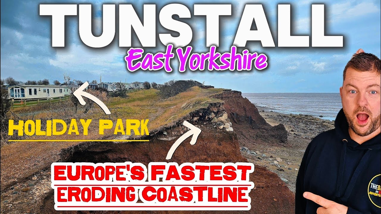 FASTEST ERODING COASTLINE IN EUROPE!😲 - Will it soon be gone FOREVER? - Let's take a walk.