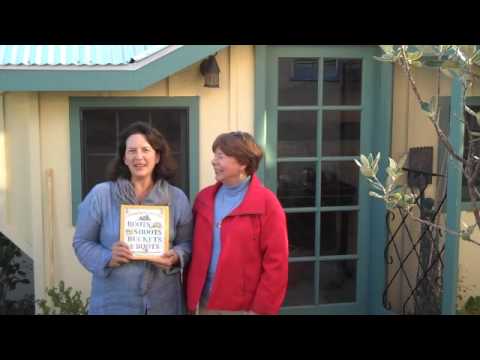 A visit to Sharon Lovejoy's garden shed w/Debra Prinzing S