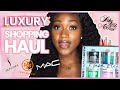 LUXURY SHOPPING HAUL!! | TORY BURCH, SAKS 5TH AVE, SEPHORA, MAC