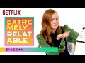 Stranger Things' Sadie Sink Gives Break Up Advice | Extremely Relatable | Netflix