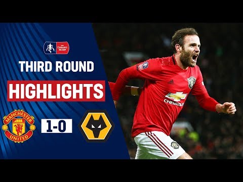 Mata's Cool Finish Puts United Through | Manchester United 1-0 Wolves | Emirates FA Cup 19/20