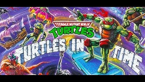 TMNT 4 Turtles In Time Arcade Playthrough Michelangelo [Part 6]