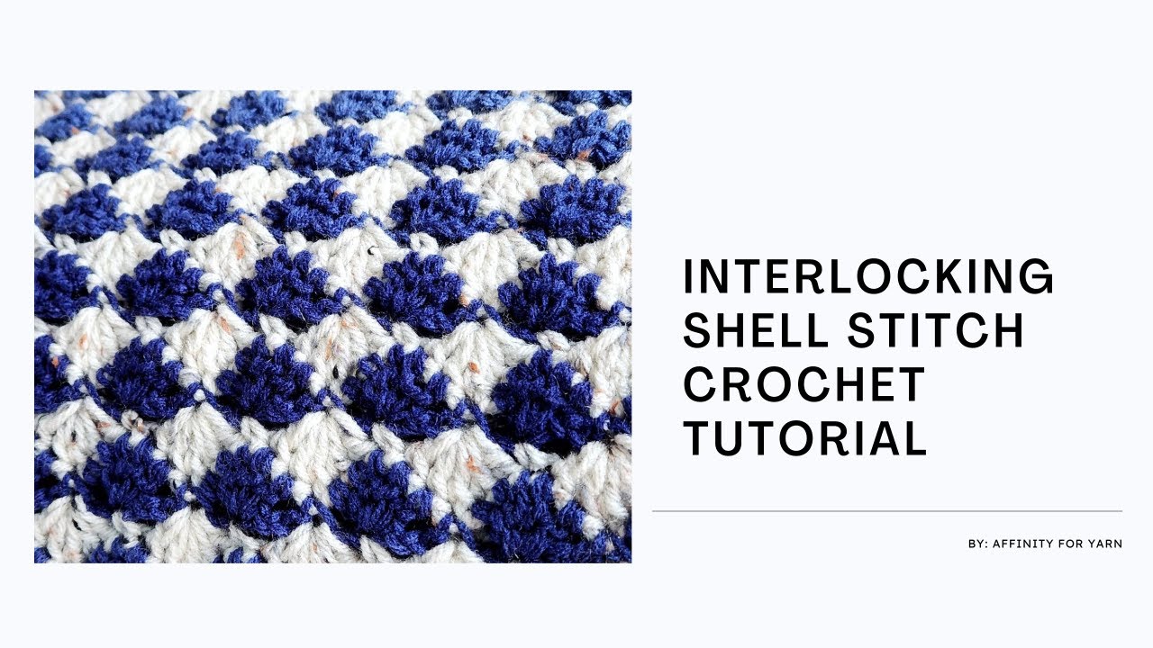 Crochet How To Guide: Interlocking Block Stitch/ Plaid Stitch