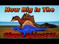 How Big Would The Giant Spino Be In Real Life?? | Ark Survival Ascended | Ark Mods | Gameplay