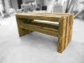 Rustic tv stand