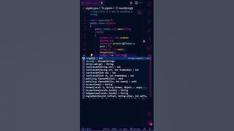 Pig Latin form of string encoding | JAVA | Speed Codes. #javaprogramming #codingtutorials #dsa #isc