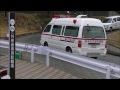 熊本市立植木病院 2B救急車 緊急走行(大阪サイレン)
