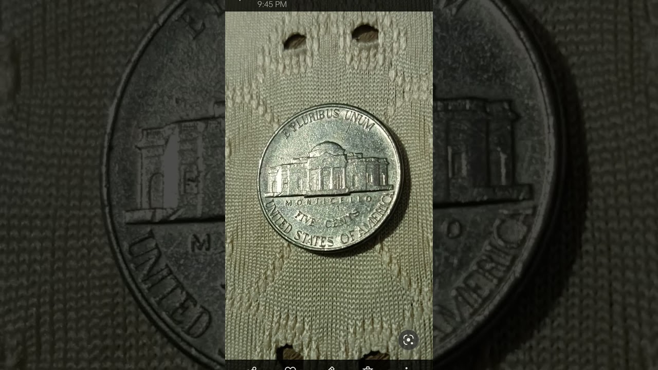 Classic Jefferson Nickel 1995-P USA 5 cents