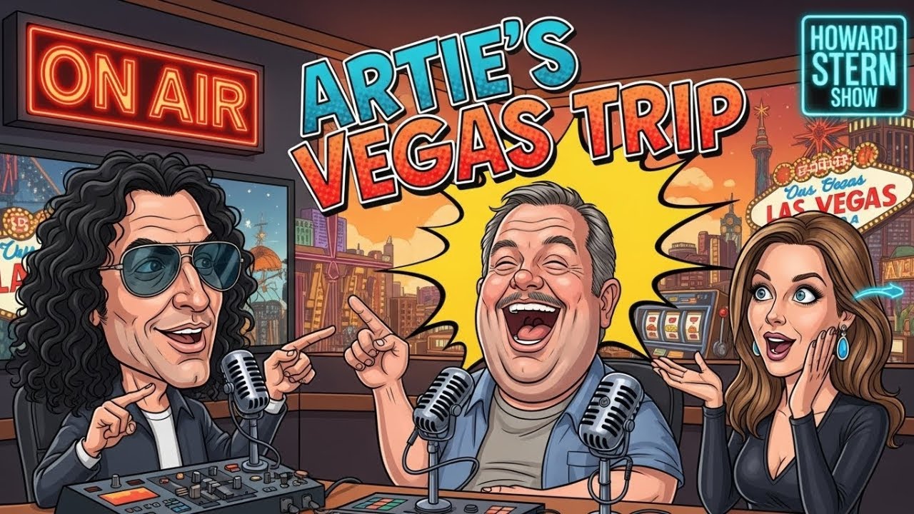 Artie’s Wild Vegas Trip, Poker Drama & Epic Moments | The Howard Stern Show