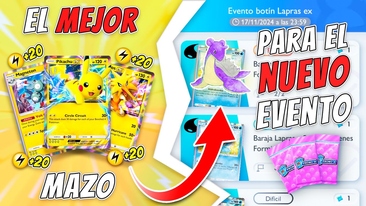 Pikachu EX ! En verdad esta tan ROTO como todos dicen? El mazo mas ...