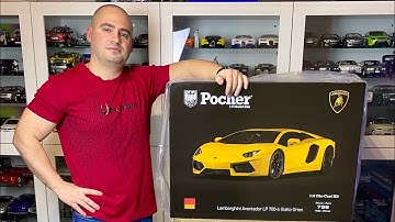 Full build video of the Pocher Lamborghini Aventador 1:8 scale