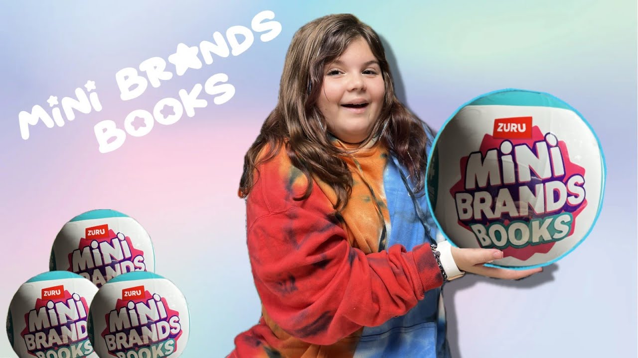 Mini Brands books Blind Bag Opening!!! 
