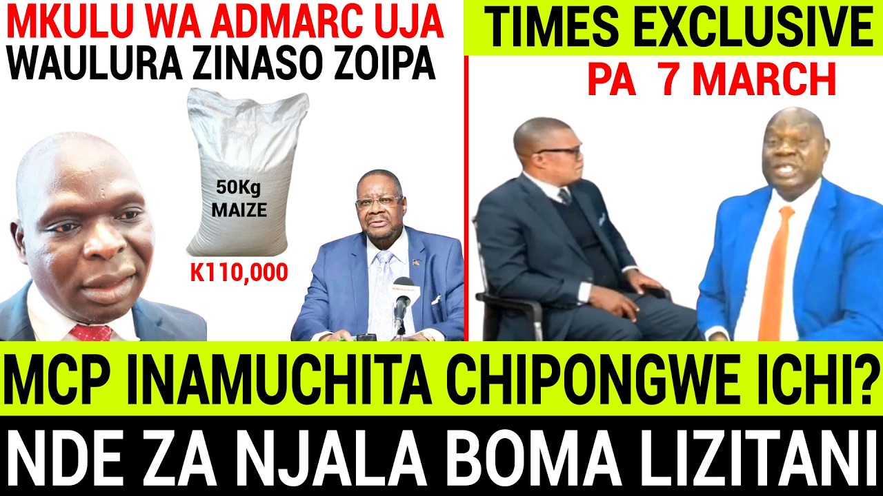 ASANAYANKHE ZA BRIAN BANDA....... ANAYAMBA NDI KUWULURA NKHANZA ZA MCP....... NDE AKUTI BOMA LITANI?