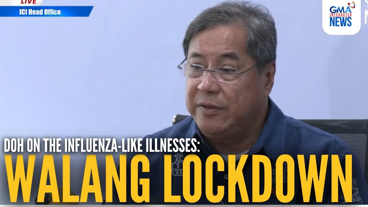 DOH confirms no outbreak of influenza-like illnesses in the country | GMA Integrated News