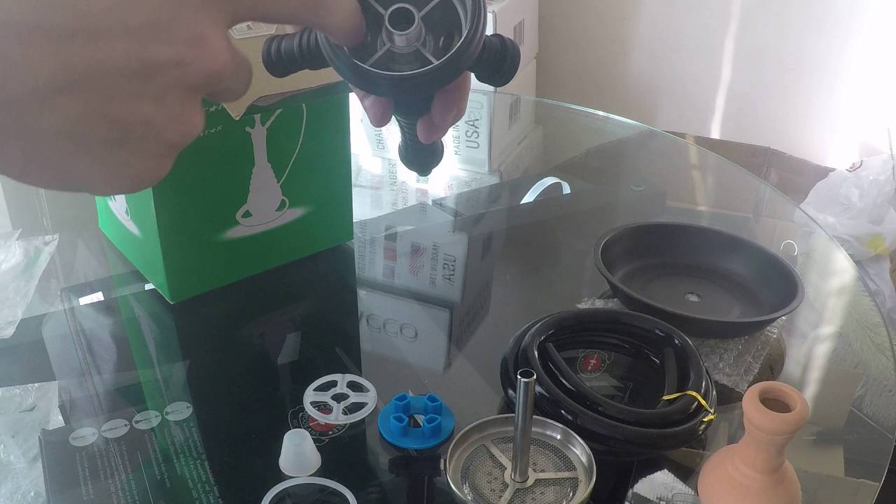 Обзор комплектации кальяна Amy 4 stars 650