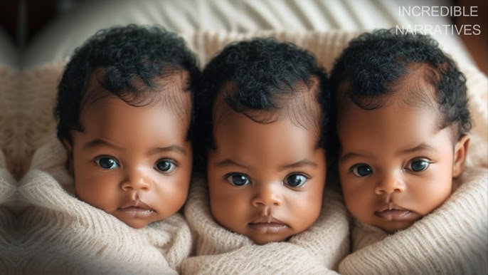 A WHITE woman GAVE BIRTH to BLACK triplets and WAS ABANDONED by her husband  Years later, a VISIT... - YouTube
