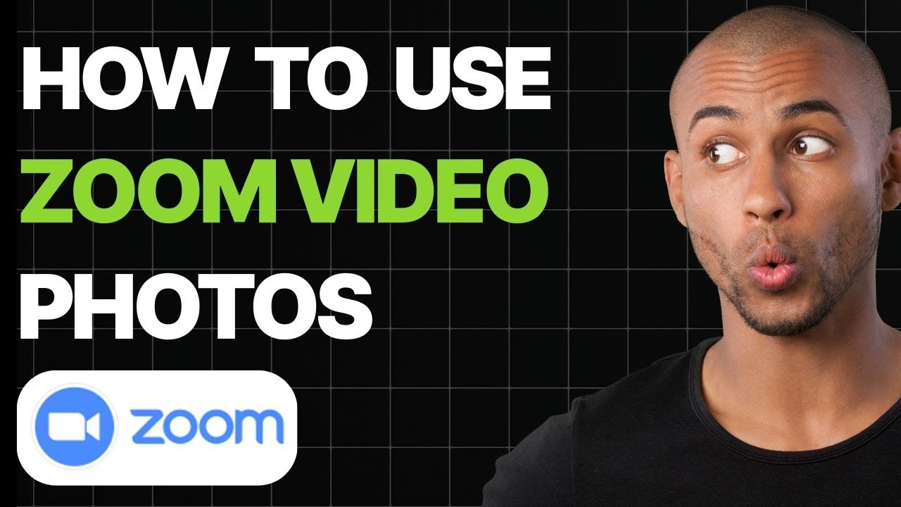 How To Use Zoom Video Photos Virtual Frame Effect [Quick Guides] - YouTube