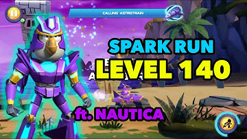Angry Birds Transformers - Spark Run - LEVEL 140 - NAUTICA