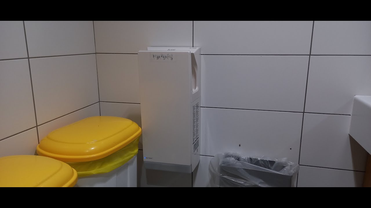 Mitsubishi Jet Towel Slim Handryer at Marks and Spencers (M&S) in Bath