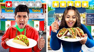 Worst Reviewed Mexican Tacos VS Best Reviewed Tacos!!