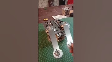 part 4: assembling arm and bearing joint housing #cncmachine #robotics