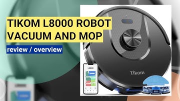 Review of the Tikom L8000: The Ultimate Robot Vacuum & Mop Combo!