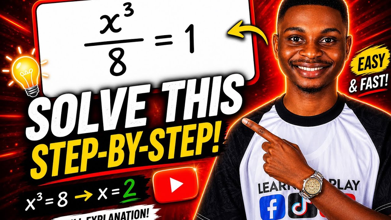 Quickest Math Solve The FASTEST Way to Solve Cubic Equations (Math Hack) - YouTube
