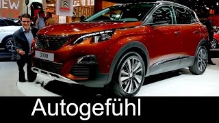 All-new Peugeot 3008 Exterior/Interior preview SUV 2017 neu - Autogefühl