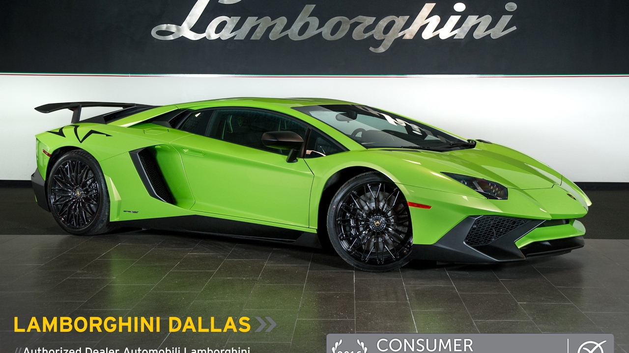 2017 Lamborghini Aventador Lp 750 4 Sv Verde Ithaca Hla05864