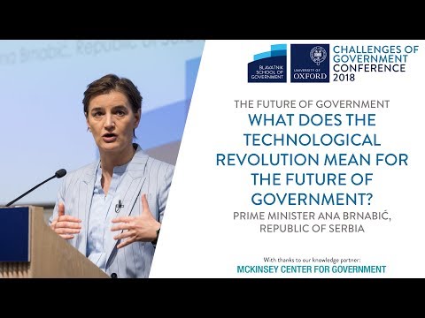 Prime Minister of Serbia: What does the technological revolution ...