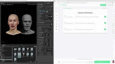 NVIDIA Omniverse Audio2Face with Resemble AI