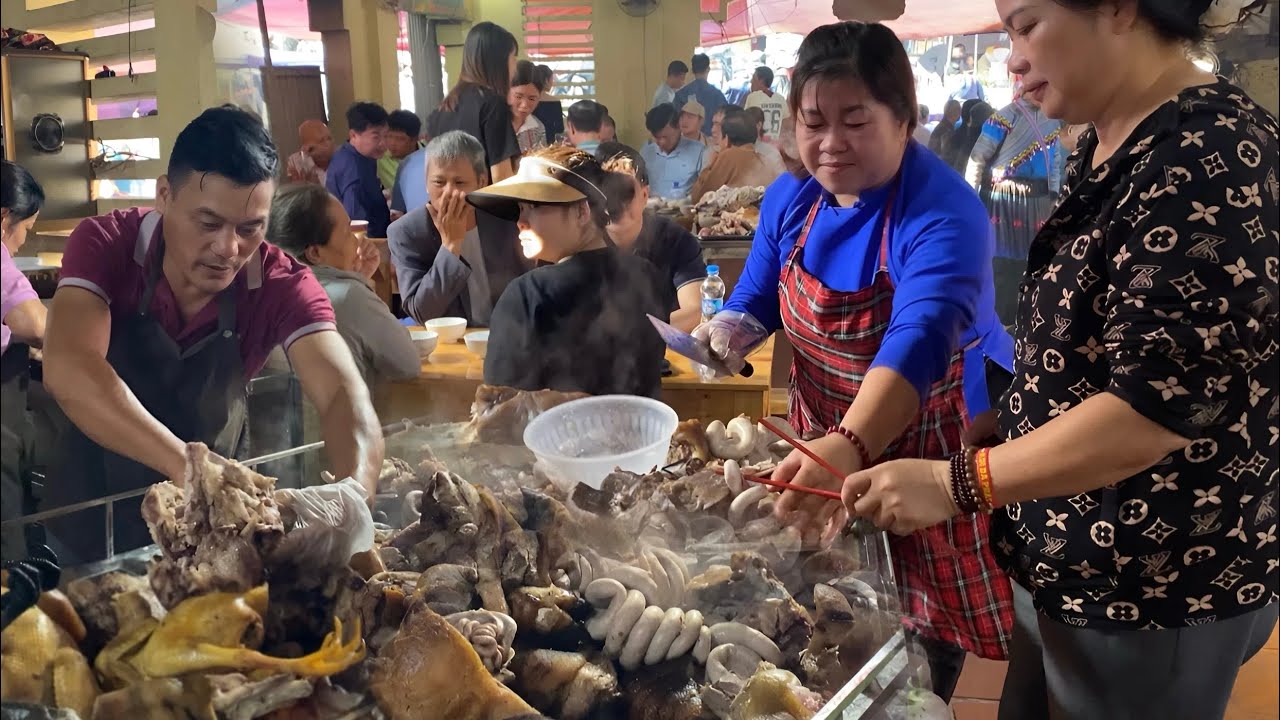 ẨM THỰC CHỢ PHIÊN BẮC HÀ - Ngon Hấp Dẫn - Nhiều Đặc Sản Rừng Quý Hiếm. Quốc Kỳ Tv