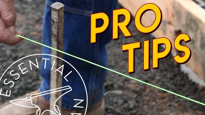 How to Establish a Level-Grade Line for Landscaping