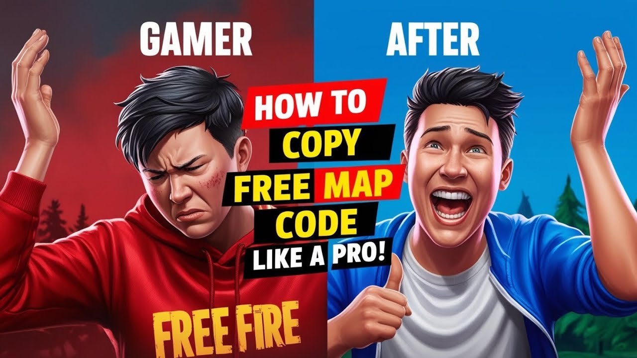 🔥 How to Copy Free Fire Map Code Like a Pro – Solving Common Issues 🔥 ...