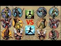 Shadow Fight 2 SE Vs Shadow Fight 2 || YOUNG BOSS VS OLD BOSS #shadowfight2 #gameplay #longvideo 