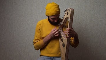 Lyrp - Lyre + Harp, unique musical instrument (ancient greek gold edition)