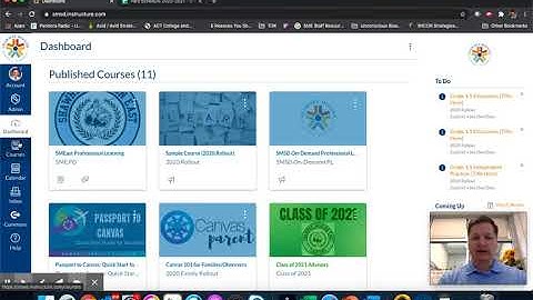 Finding your Courses in Canvas and Placing them in your Card View