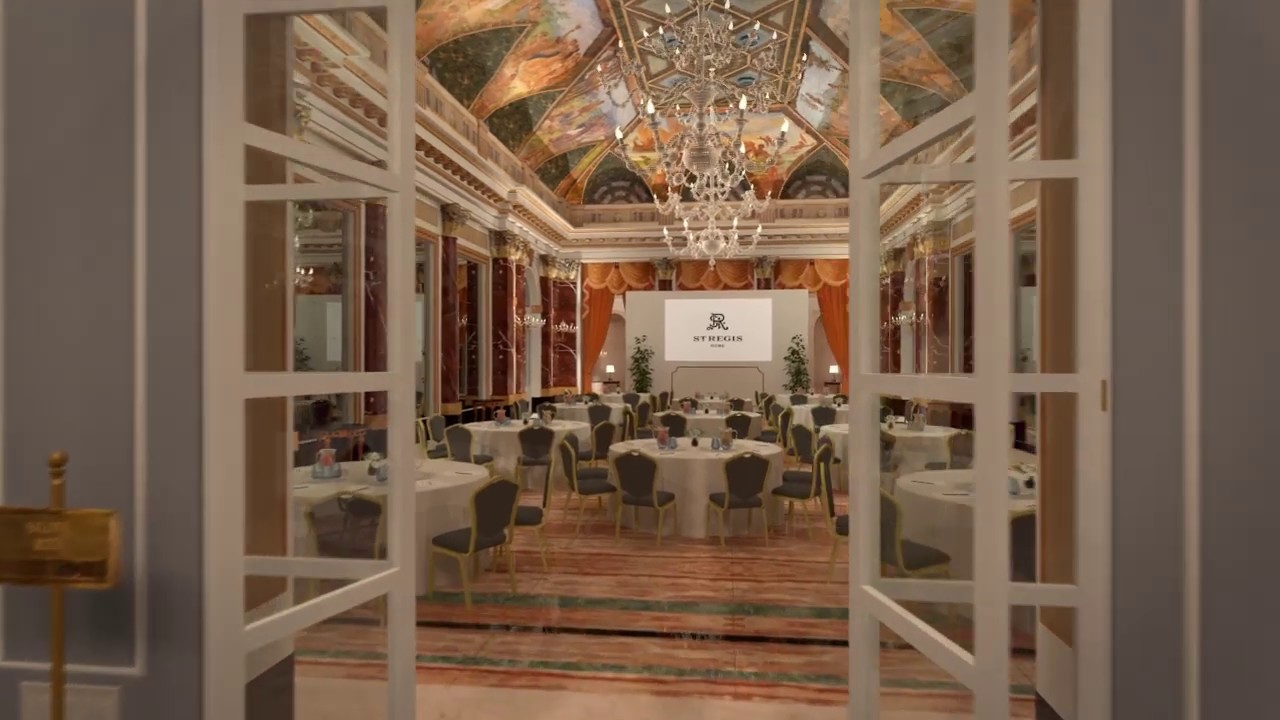 The St Regis Rome - Ritz Ballroom - Meeting Room - YouTube