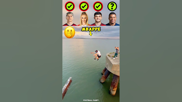 Mbappe vs Garnacho vs Pedri vs Lehmann - Fall to Water😂